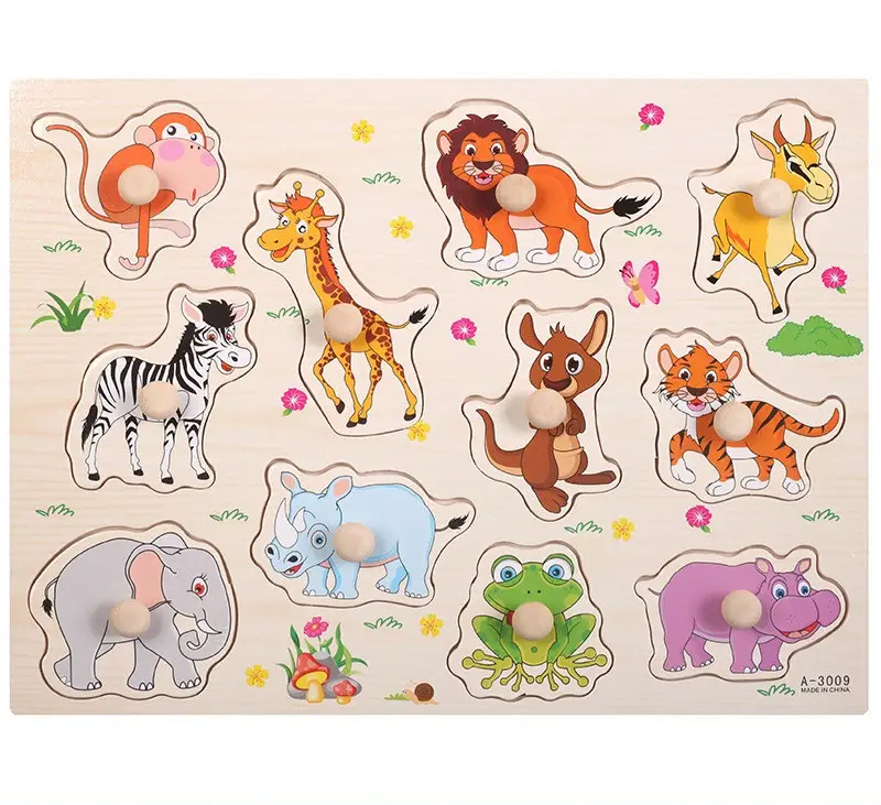 Пазл деревянный Африканские животные 30x22 см (1896796971)