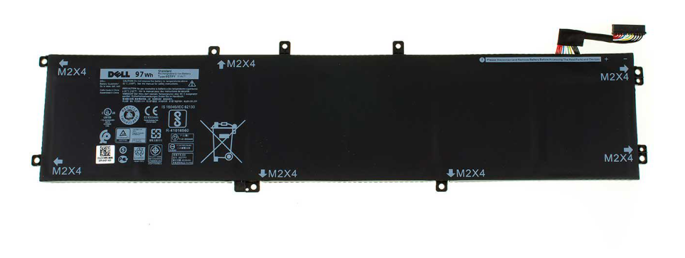 Аккумулятор для ноутбука Dell XPS 15 7590 8333 mAh 114V 95 Wh