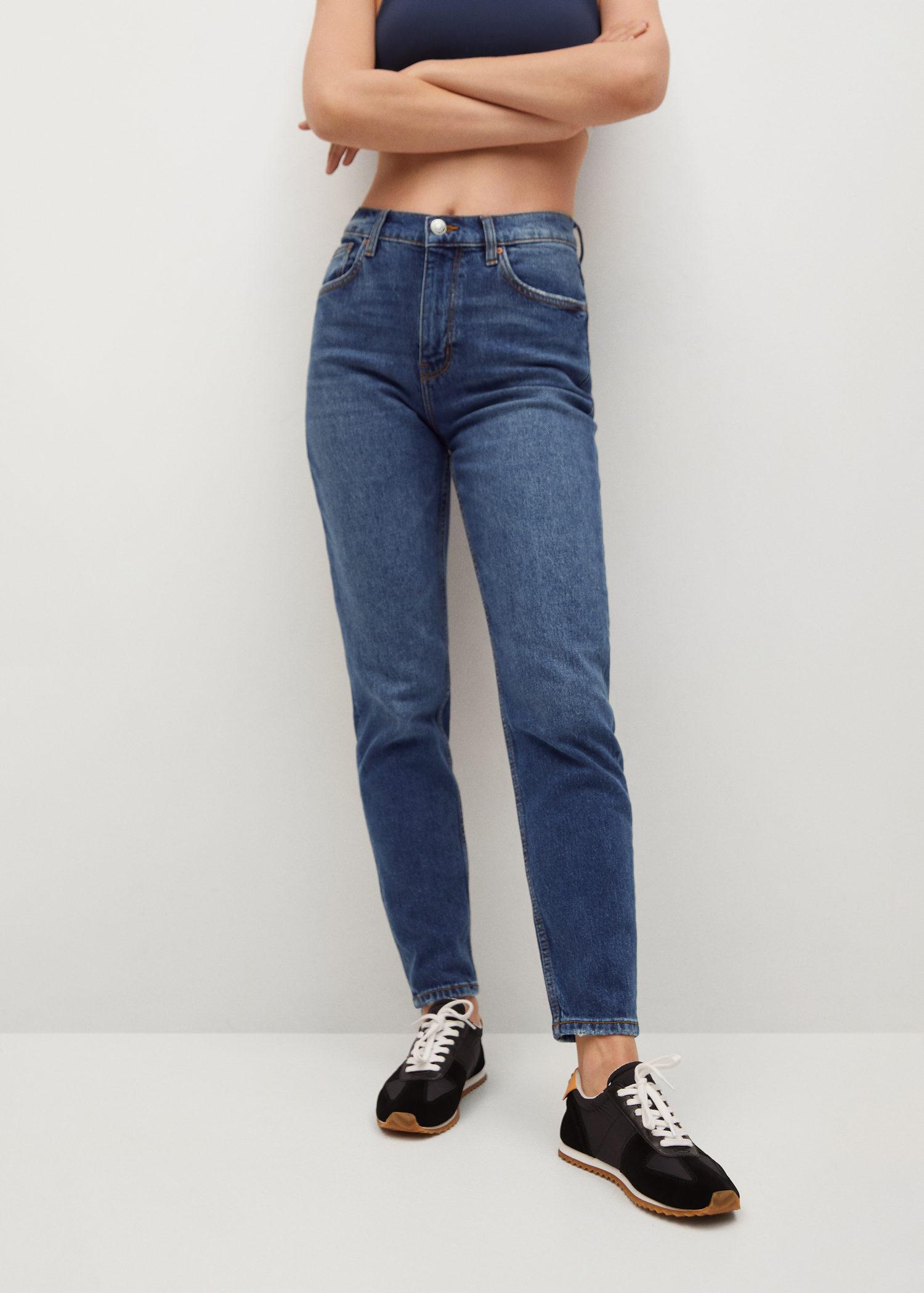 Джинсы женские Mango 17010575 р. 34 Синий