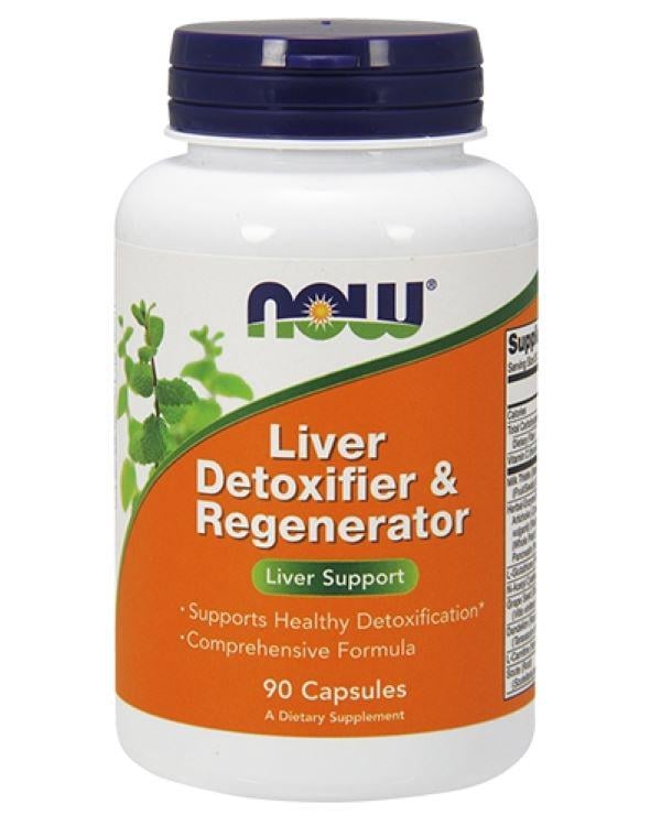 Комплекс для профилактики работы печени Now Liver Detoxifier and Regenerator 90 caps