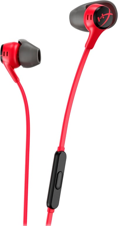 Навушники з мікрофоном HyperX Cloud Earbuds II Red (705L8AA)