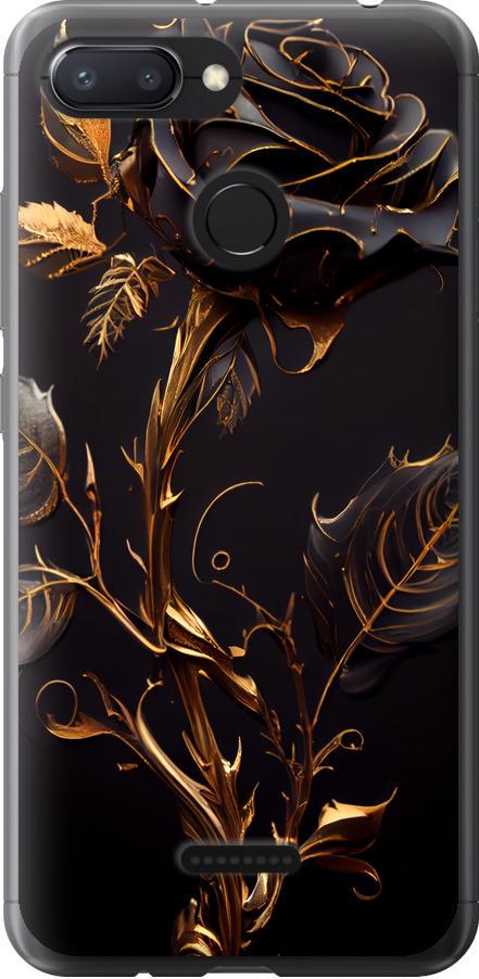 Чохол на Xiaomi Redmi 6 Троянда 3 (5552u-1521-42517)