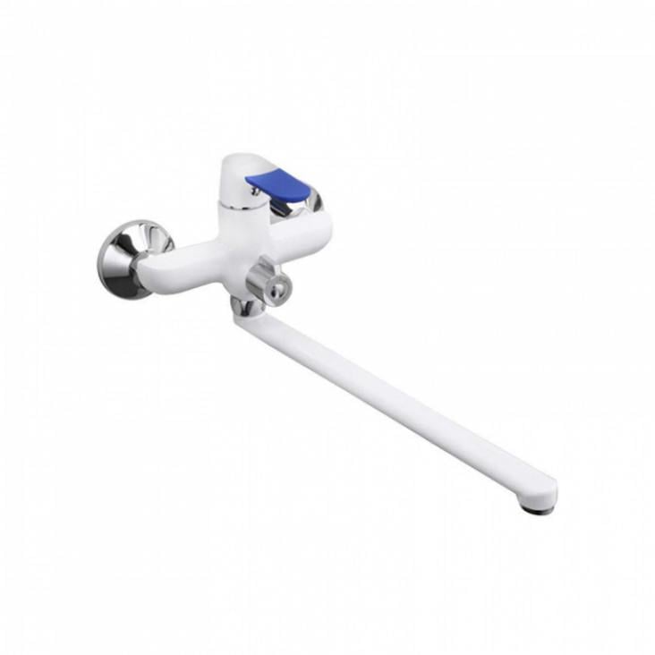 Змішувач для ванни Frap F2234 Білий/Хром (1033654) Змішувач для ванни Frap F2234 Білий/Хром (1033654)