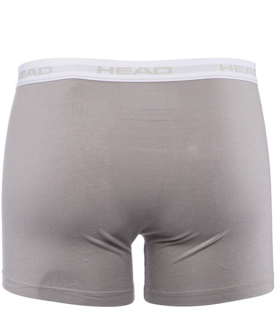 Труси-боксери Head Basic Boxer 2шт. S ligth Gray (841001001-400) - фото 4