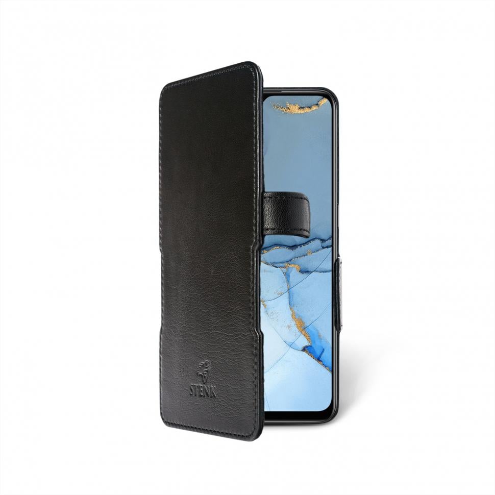 Чехол книжка Stenk Prime для OPPO Reno3 Черный (65254)