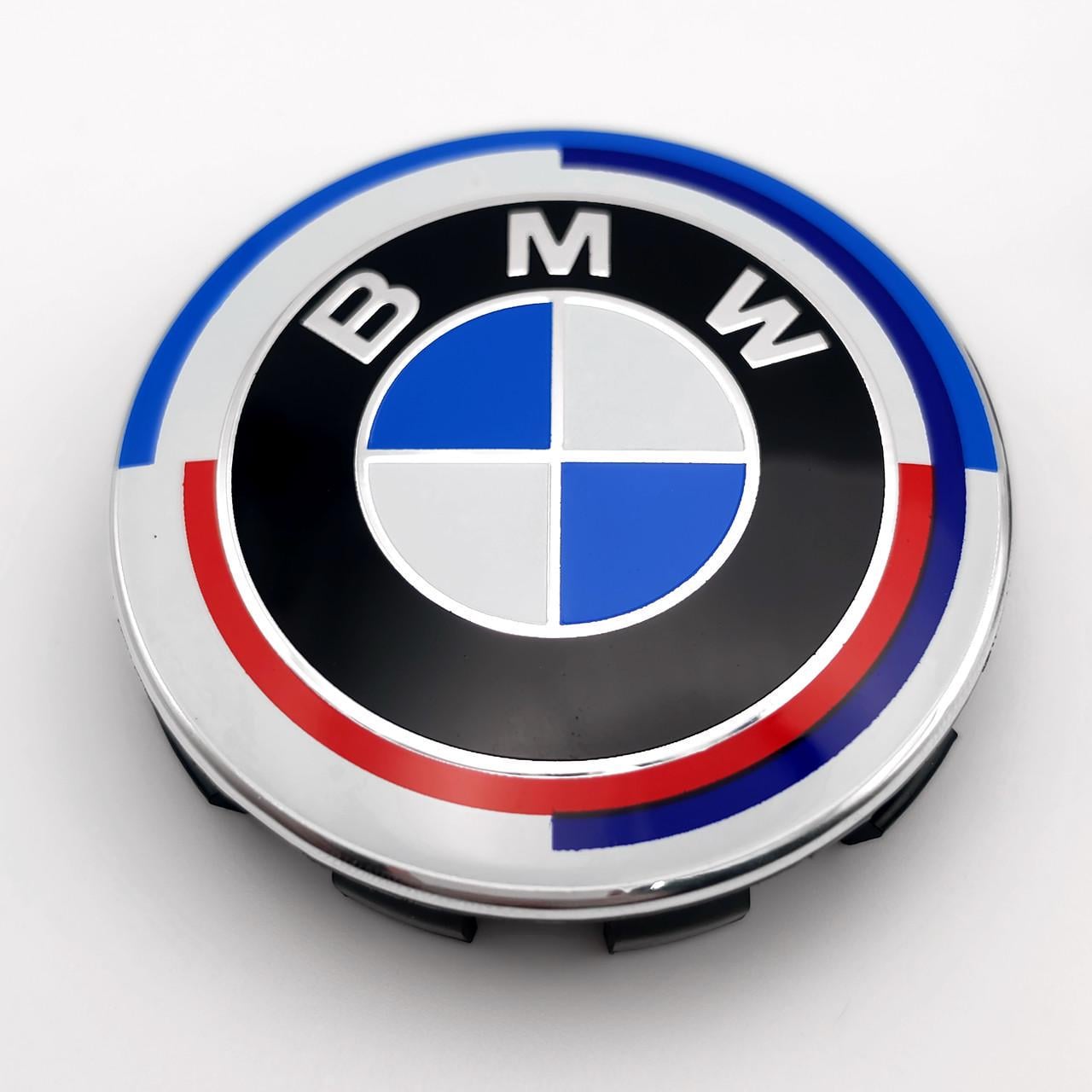 Колпачок заглушка ступицы колеса BMW 68 мм тип 1 Разноцветный (3009363593)