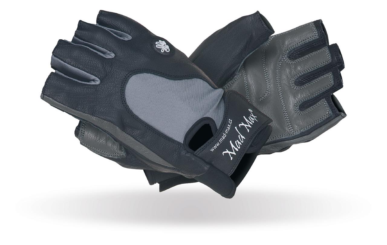 Рукавички для фітнесу MadMax MFG-820 MTi82 S Black/Cool Grey (58-68-MFG-820_S)