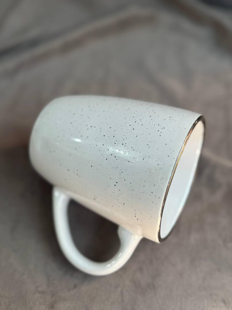 Кружка YIWU HP-19-34-4 керамічна 380 мл Білий (HP-19-34-4)