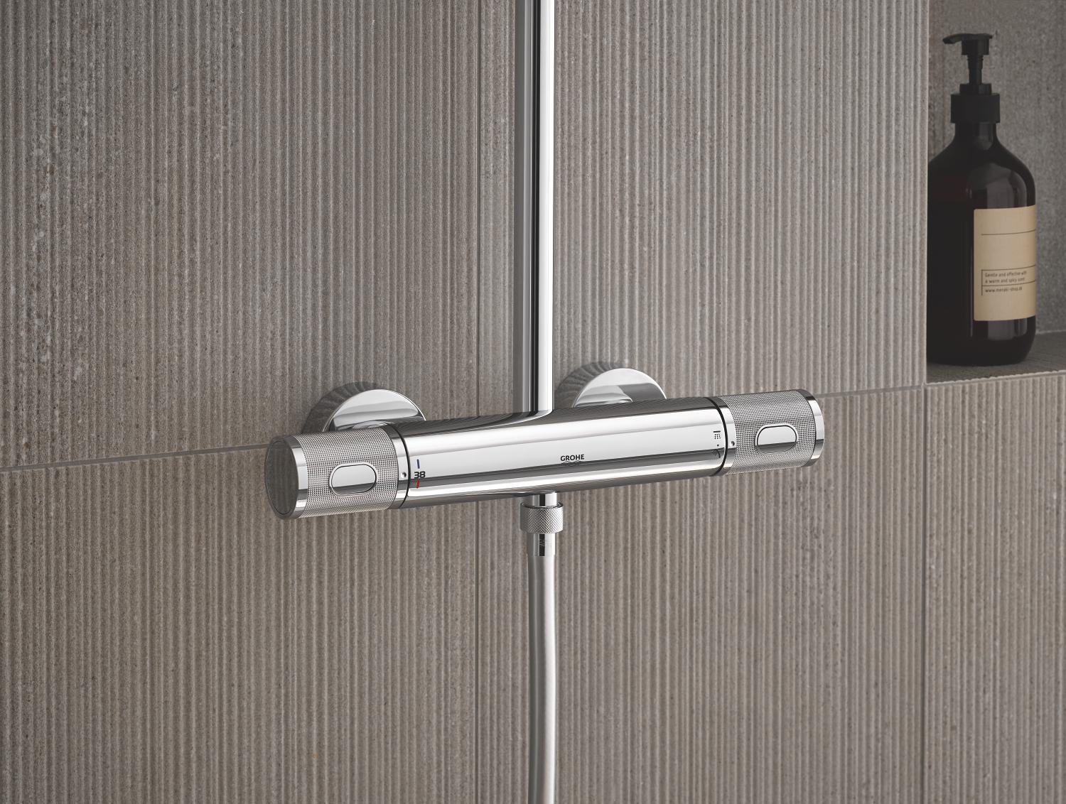 Душова система Grohe Euphoria System з термостатом для душа (27296003) - фото 5 Душова система Grohe Euphoria System з термостатом для душа (27296003) - фото 5