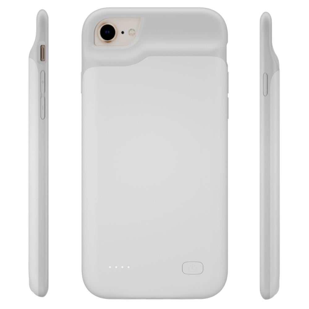 Чохол акумулятор iBattery для iPhone 6/6s/7/8 6000 mAh white - фото 2