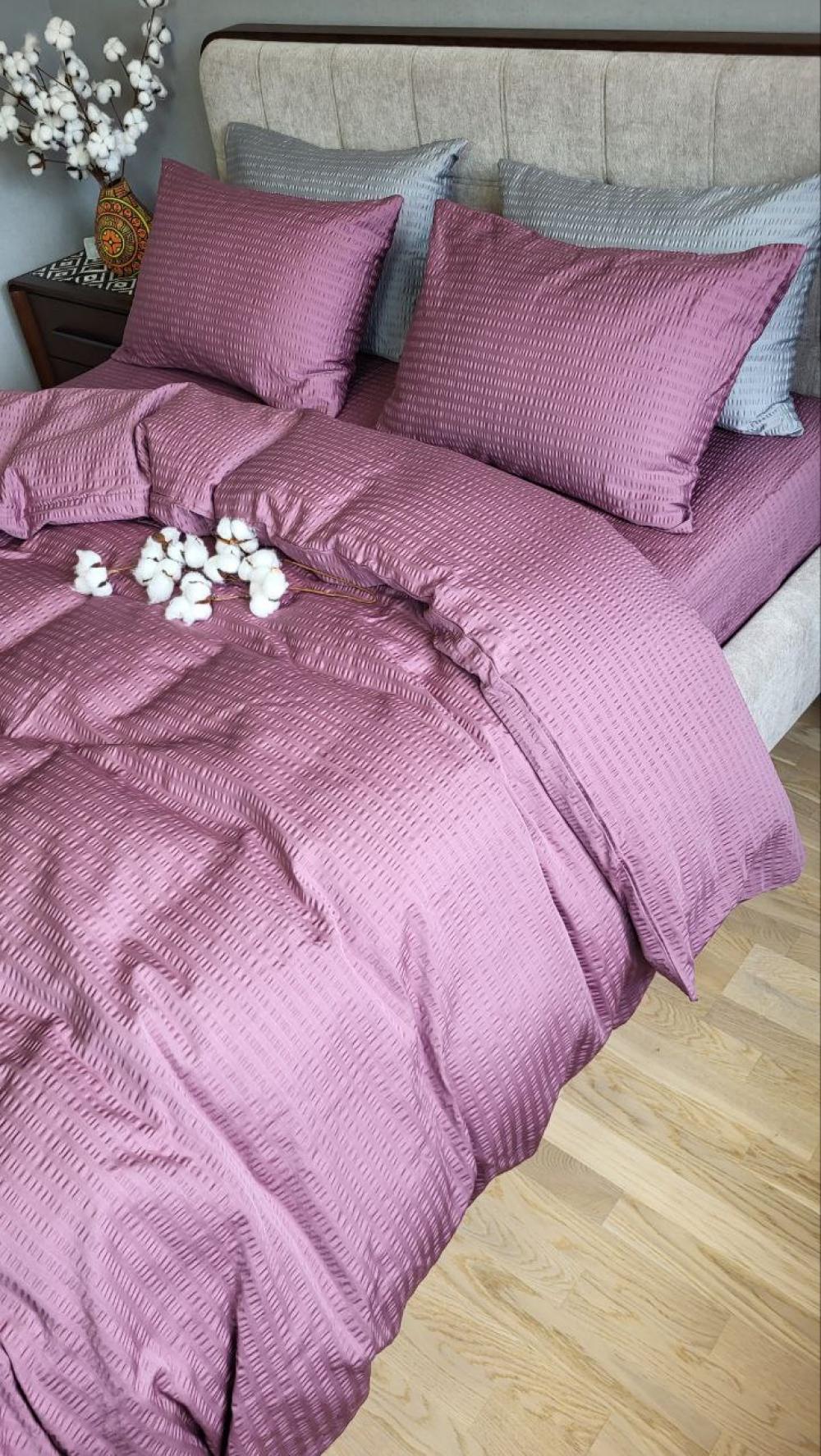 Комплект постельного белья Кис S2015 сатин Premium Gofre полуторный/наволочки 50х70/70х70 см (6504) - фото 7 Комплект постельного белья Кис S2015 сатин Premium Gofre полуторный/наволочки 50х70/70х70 см (6504) - фото 7