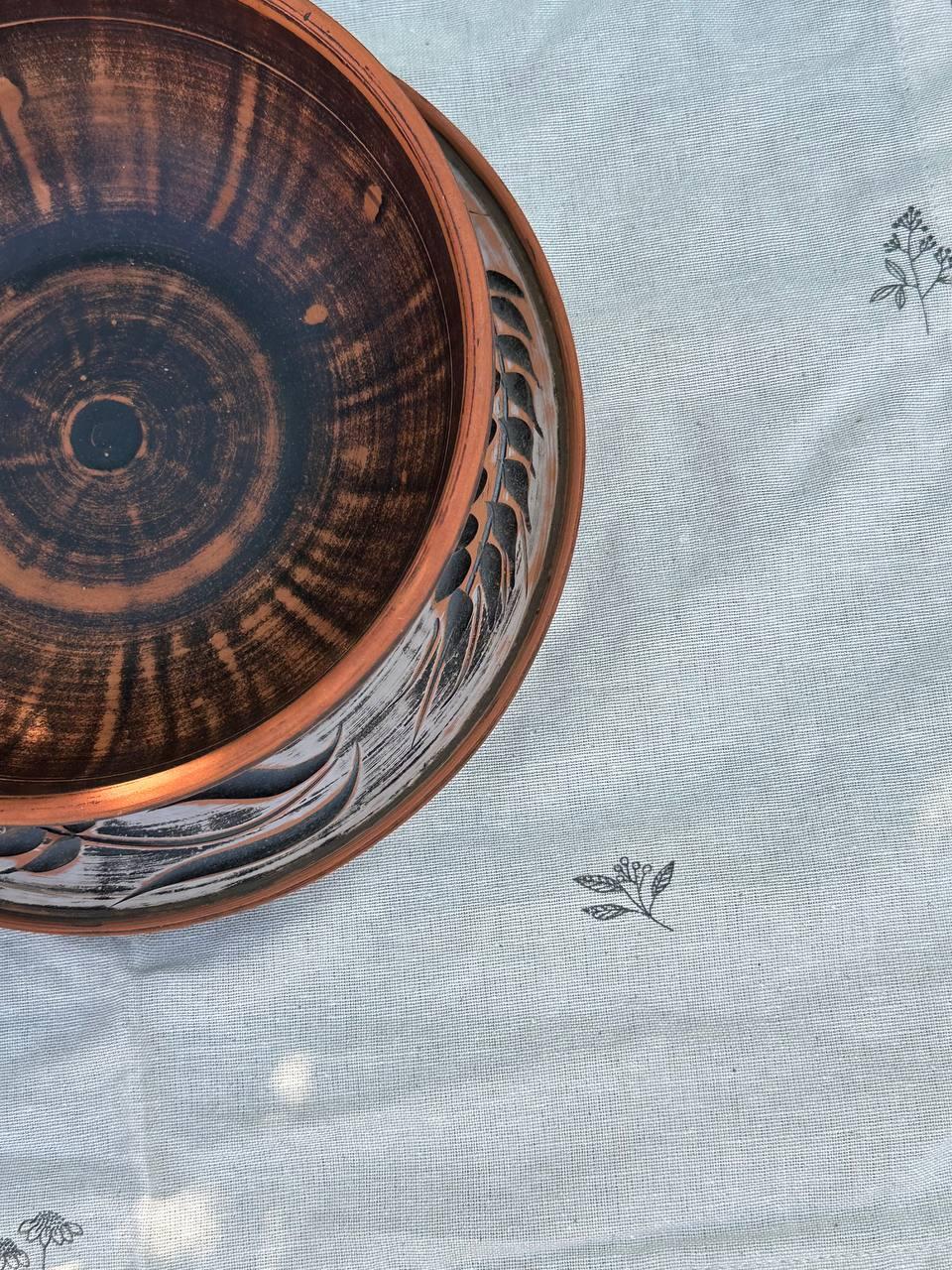 Тарілка Колосок 0,7 л (2592233027) - фото 2 Тарілка Колосок 0,7 л (2592233027) - фото 2