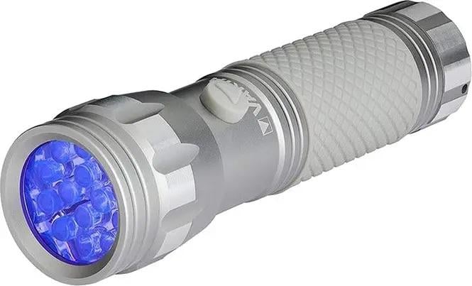 Фонарик ультрафиолетовый Varta 14UV Leds UV 395-400nm 118х33мм (15638) - фото 4