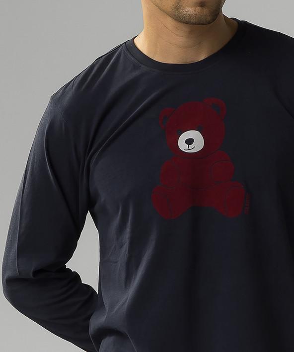 Пижама мужская Atlantic NMP-377 кофта/штаны в клетку хлопковая XL Синий/Бургунди (2786962555) - фото 3 Пижама мужская Atlantic NMP-377 кофта/штаны в клетку хлопковая XL Синий/Бургунди (2786962555) - фото 3