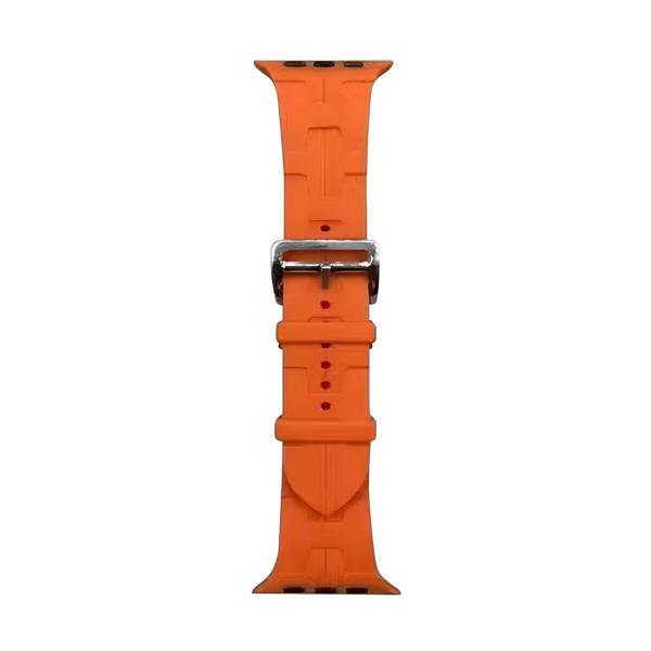 Ремешок Hermes для Apple Watch 42/44/45/49 мм Orange (13827901) Ремешок Hermes для Apple Watch 42/44/45/49 мм Orange (13827901)
