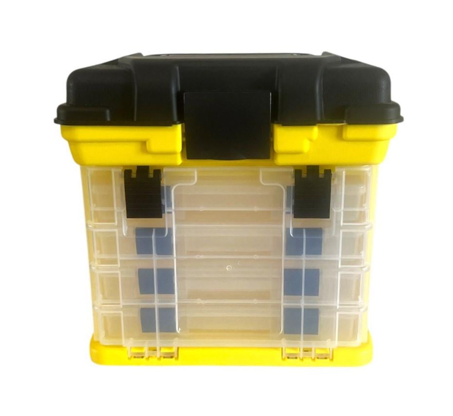 Ящик для рыбацких принадлежностей Fishing Box К-4 26х217х17 см Желтый (25417854129) Ящик для рыбацких принадлежностей Fishing Box К-4 26х217х17 см Желтый (25417854129)