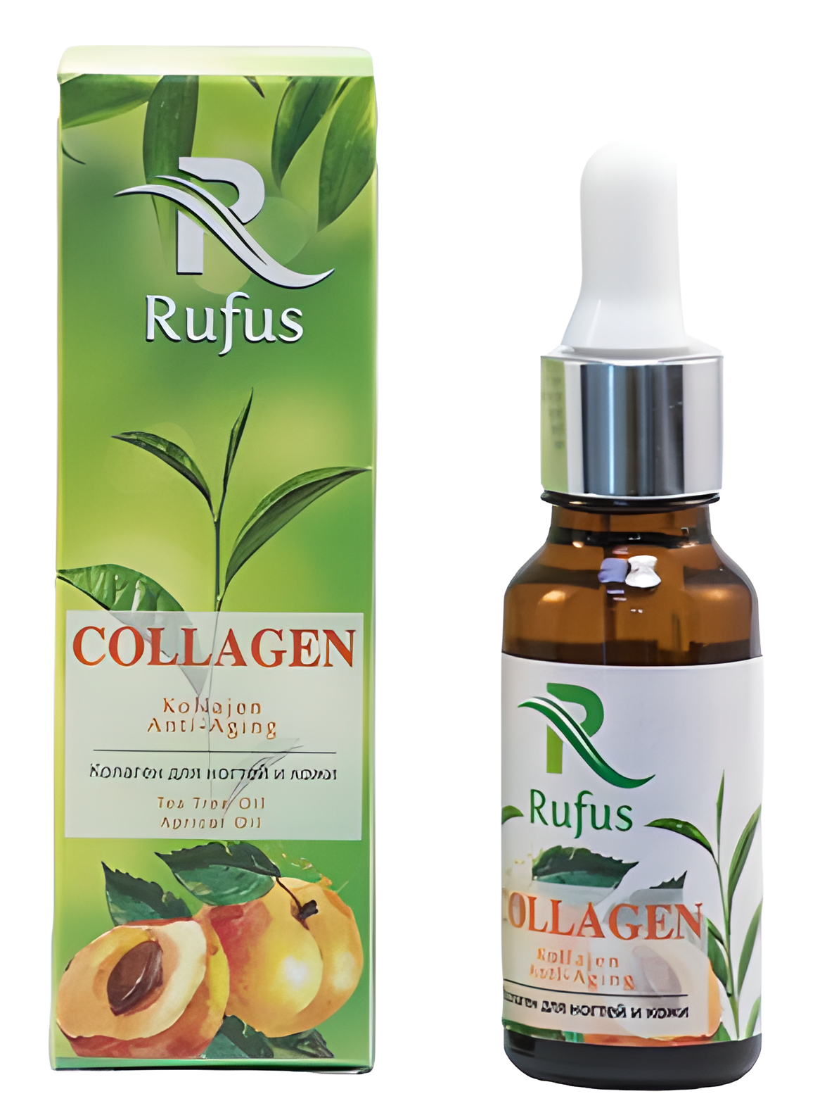 Колаген для нігтів та шкіри Rufus Collagen Anti-Aging 20 мл - фото 1