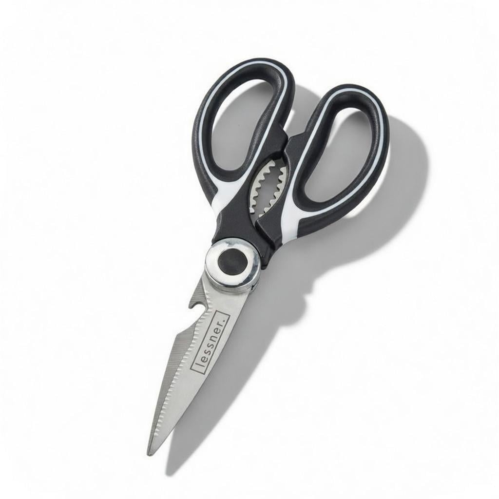 Кухонные ножницы Lessner из нержавеющей стали лезвие 8 см (77842) Кухонные ножницы Lessner из нержавеющей стали лезвие 8 см (77842)