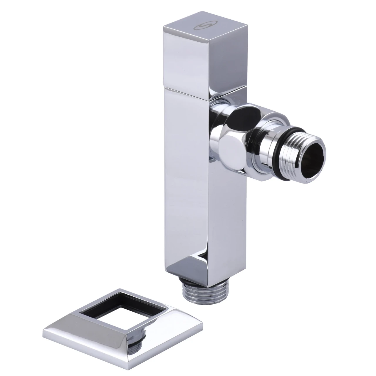 Комплект полуоборотных кранов угловых с американкой Solomon LUX 1/2" CUBE 8888 Chrom (1200000161) - фото 6 Комплект полуоборотных кранов угловых с американкой Solomon LUX 1/2" CUBE 8888 Chrom (1200000161) - фото 6