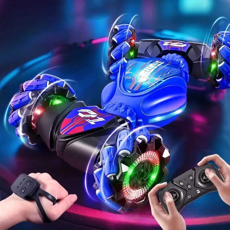 Машинка-оборотень на радиоуправлении 8818-108 с ручным управлением Синий (2374118553) - фото 10 Машинка-оборотень на радиоуправлении 8818-108 с ручным управлением Синий (2374118553) - фото 10