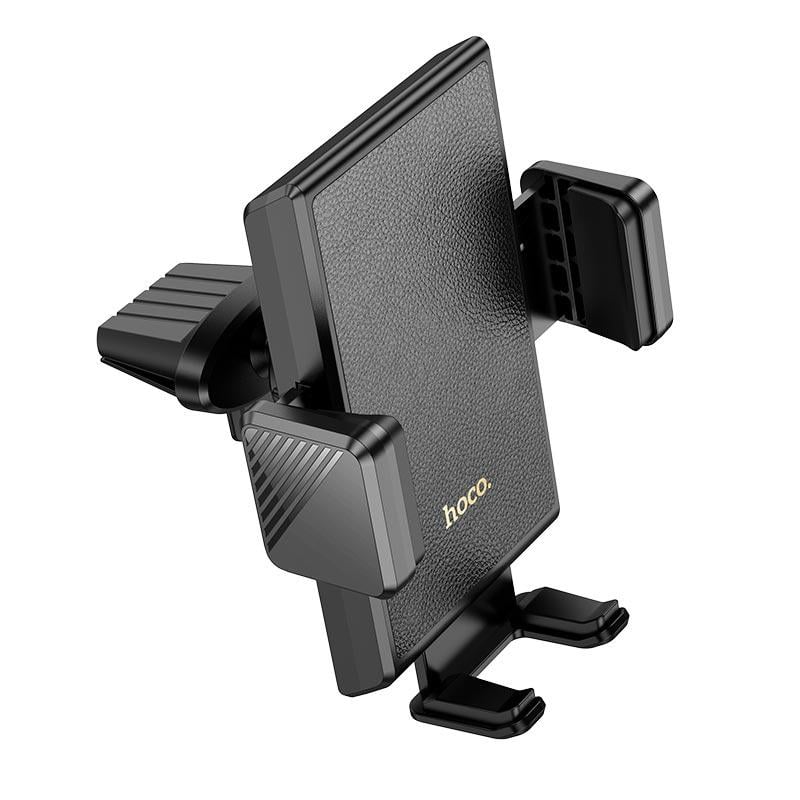 Тримач Hoco Precious push-type car holder H48 4,5-7" Black - фото 3
