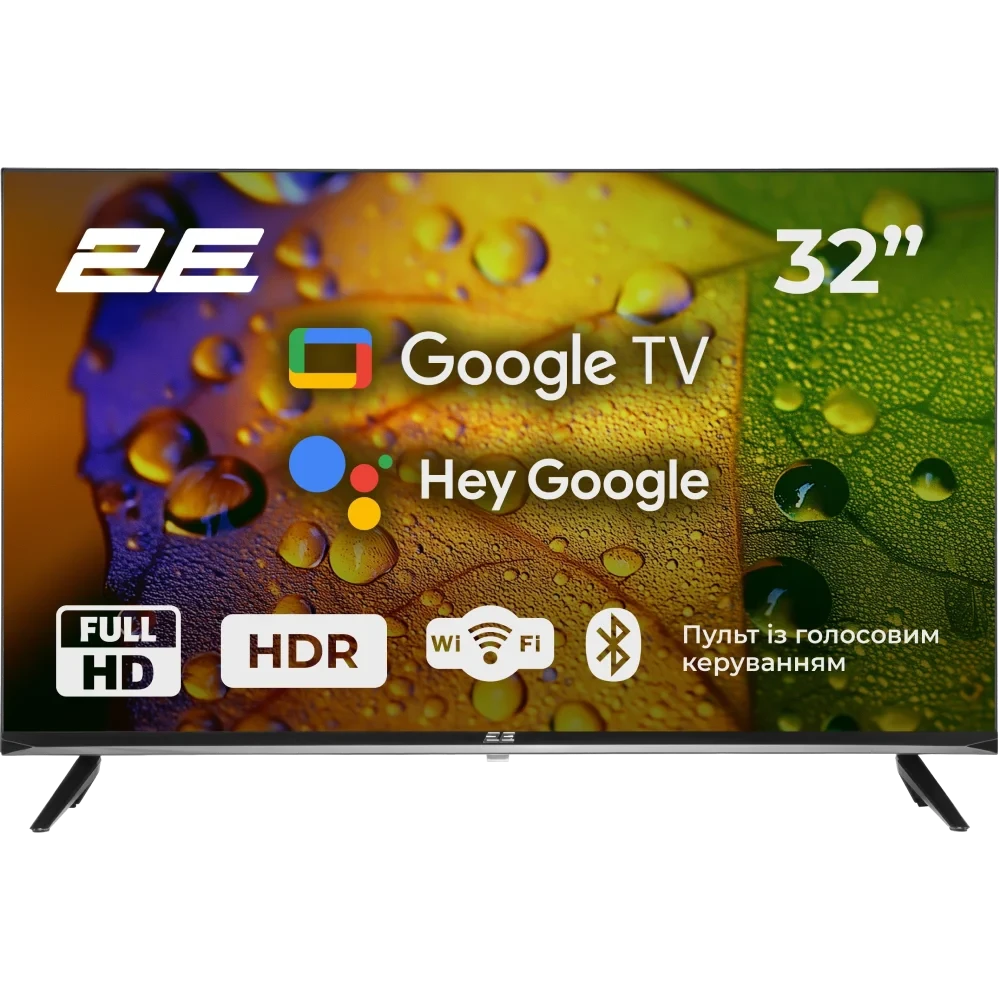 Телевізор 2E 32A07KF Google TV 32" дюйма 1920x1080 (2993149348)