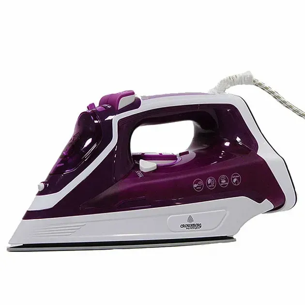 Утюг паровой Crownberg CB-7443 2200 Вт с керамической подошвой и функцией самоочистки (ML-04694)