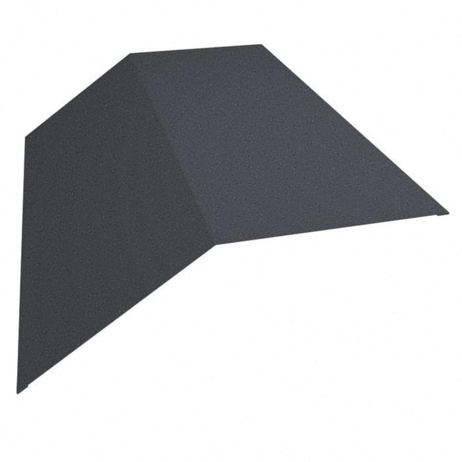 Планка коньок трикутний Partner 115х115х2000 з матовим покриттям Ral 7024 мат Сірий графіт (376287522)