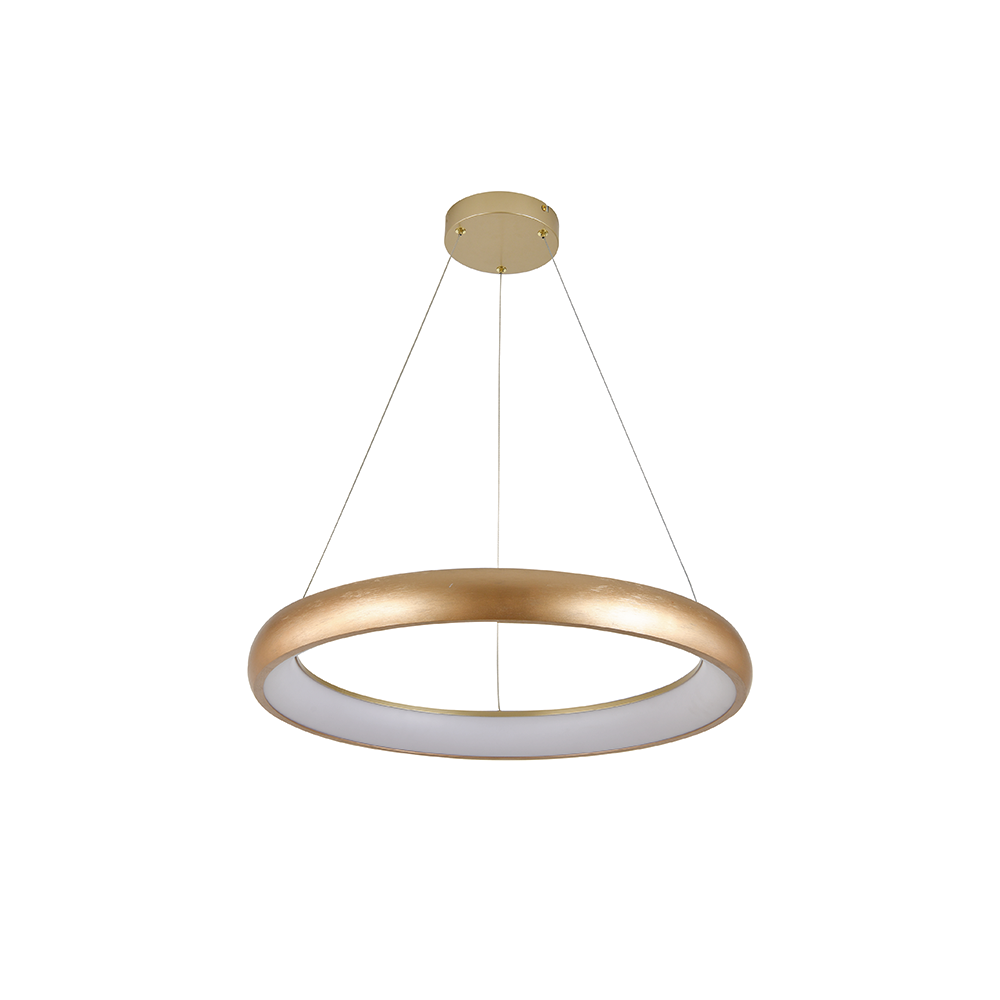 Люстра подвесная светодиодная HOROZ ELECTRIC ESSENCE-30 30W Золотой (ESSENCE-30 Gold)
