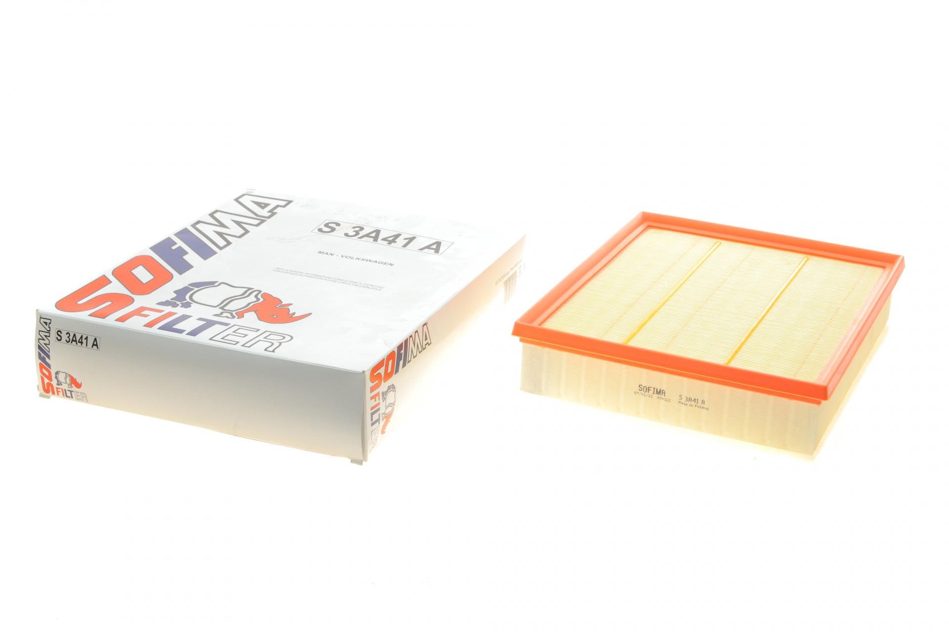 Фільтр повітряний SOFIMA для VW Crafter 2,0 TDI 16- (S 3A41 A)