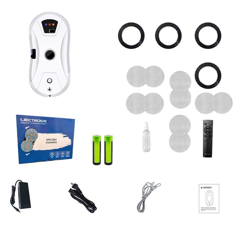 Робот для мойки окон Liectroux YW610 автоматический с распылителем воды из ДУ (2602006868) - фото 10 Робот для мойки окон Liectroux YW610 автоматический с распылителем воды из ДУ (2602006868) - фото 10