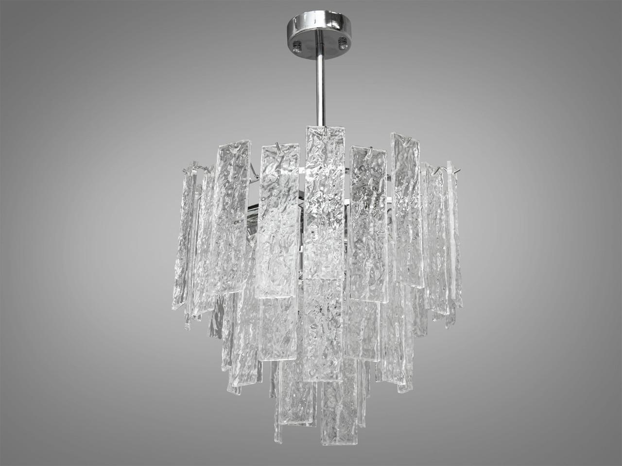 Люстра-подвес с круглыми стеклянными элементами 818/400CH (2437593565)