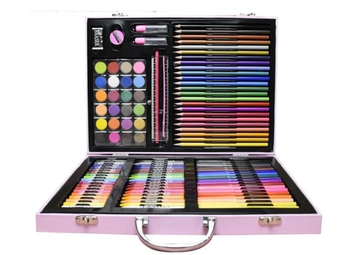 Набор для творчества детский Art Set Единорог в кейсе 128 пр. Pink (128PC/PINK)