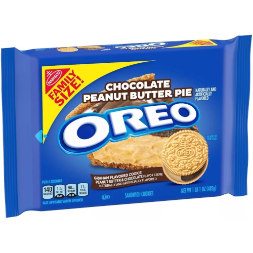 Печиво OREO Chocolate Peanut Butter Pie 482 г (1232663012)