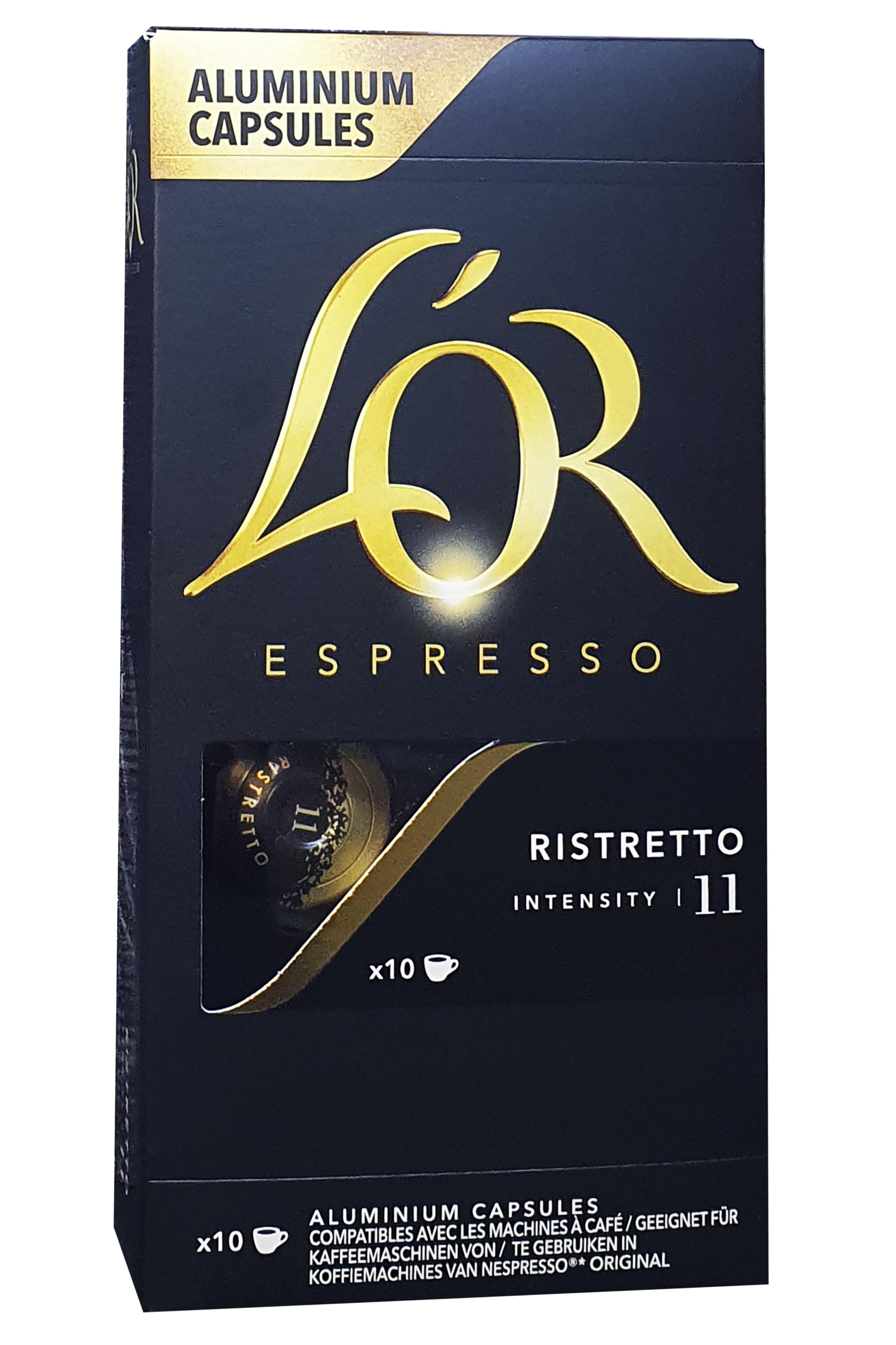 Кофе L`or Espresso Ristretto 11 в капсулах 10 шт. х 5,2 г (58439)
