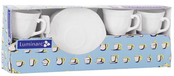 Набор чашек Luminarc trianon для чая на 6 персон 220 мл White (e8845) Набор чашек Luminarc trianon для чая на 6 персон 220 мл White (e8845)