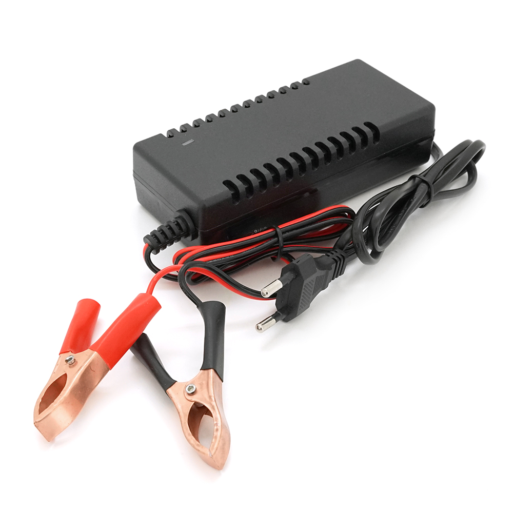 Зарядний пристрій lifepo4 12v 146v 4s 3a із затискачами Led індикація (YUT_V10882)