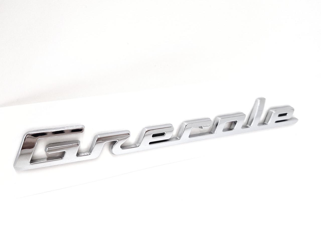 Емблема-напис Grecale Maserati Хром (2335435810)
