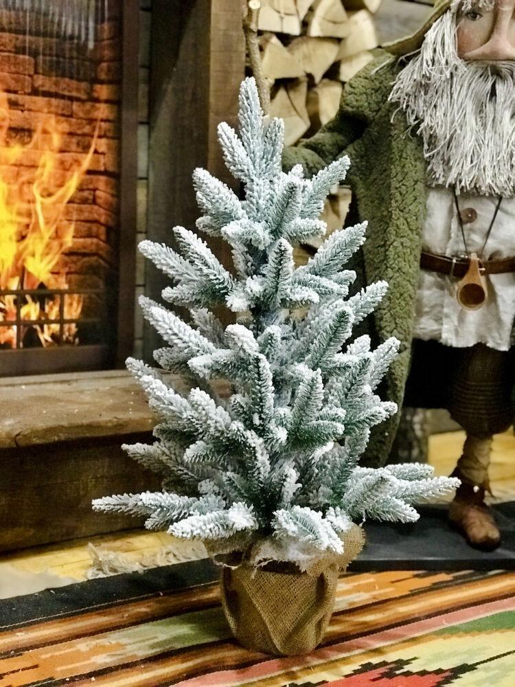 Ялинка лита Classic в мішковині 70 см Засніжений (210N/70/GS) - фото 8 Ялинка лита Classic в мішковині 70 см Засніжений (210N/70/GS) - фото 8