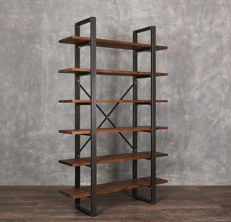 Стеллаж для хранения Loft NS-1799 1880x1200x290 мм Черный (6156d5803edc877ba858994a)