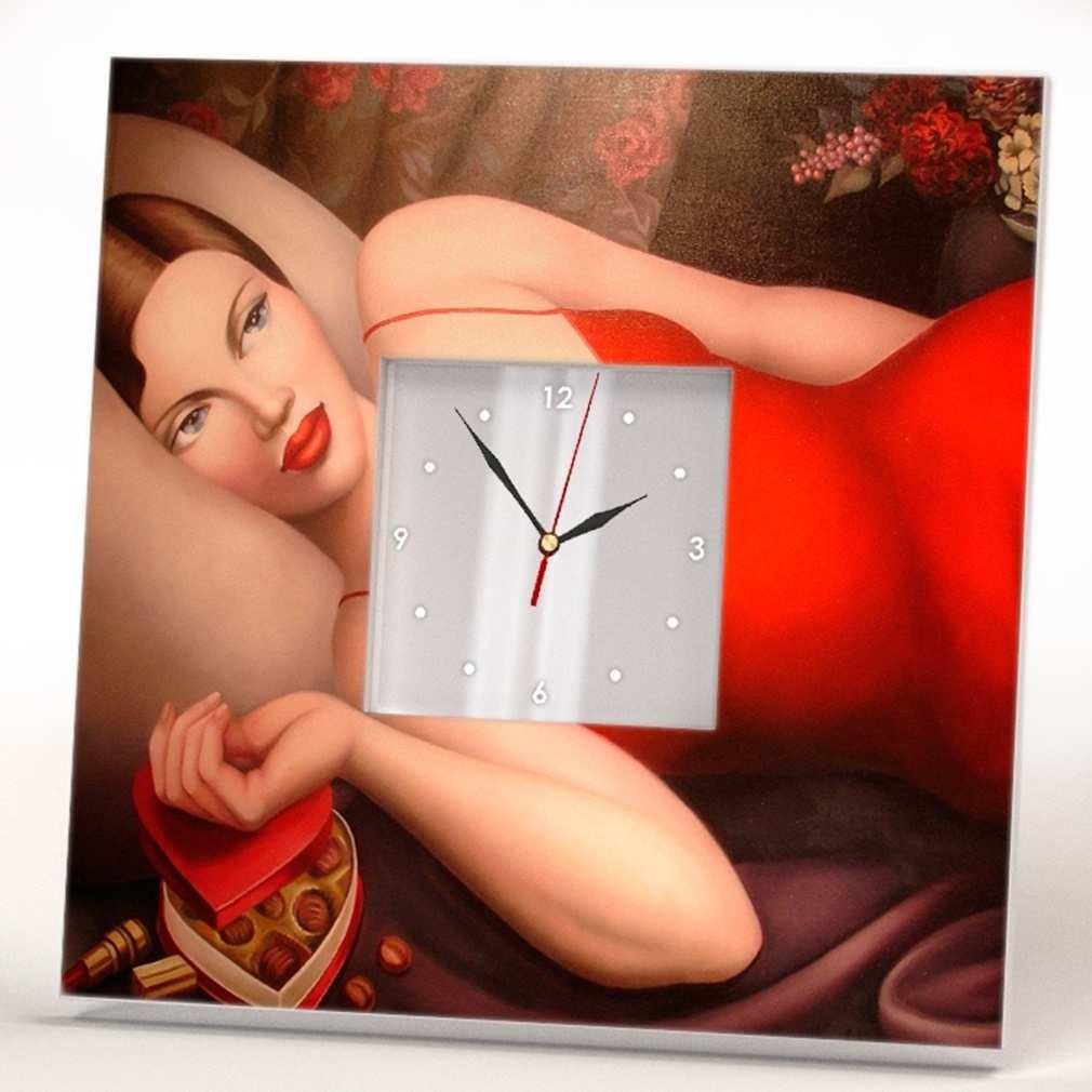 Часы настенные декоративные WonderCloud отдых 260x260 мм (C00140)