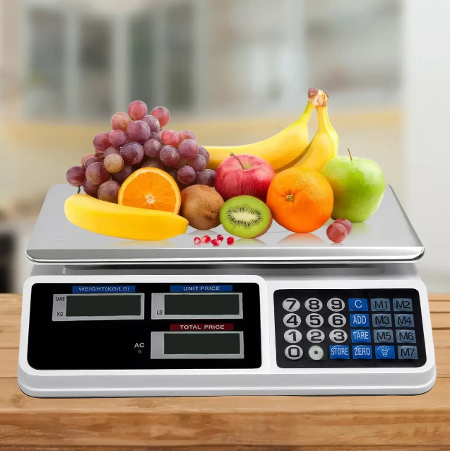 Весы торговые Digital Pricing Scale электронные настольные 35х33 см до 50 кг (10325) - фото 4 Весы торговые Digital Pricing Scale электронные настольные 35х33 см до 50 кг (10325) - фото 4