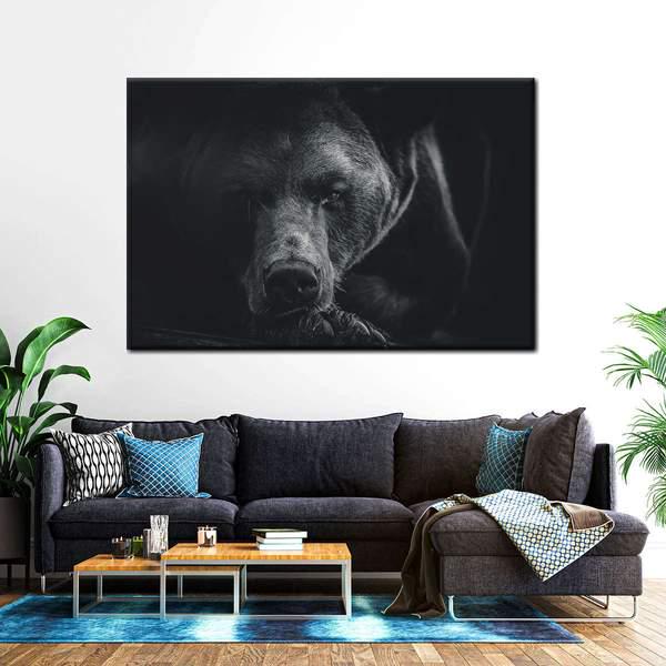 Картина KIL Art Зверь в тени 81x54 см (7)