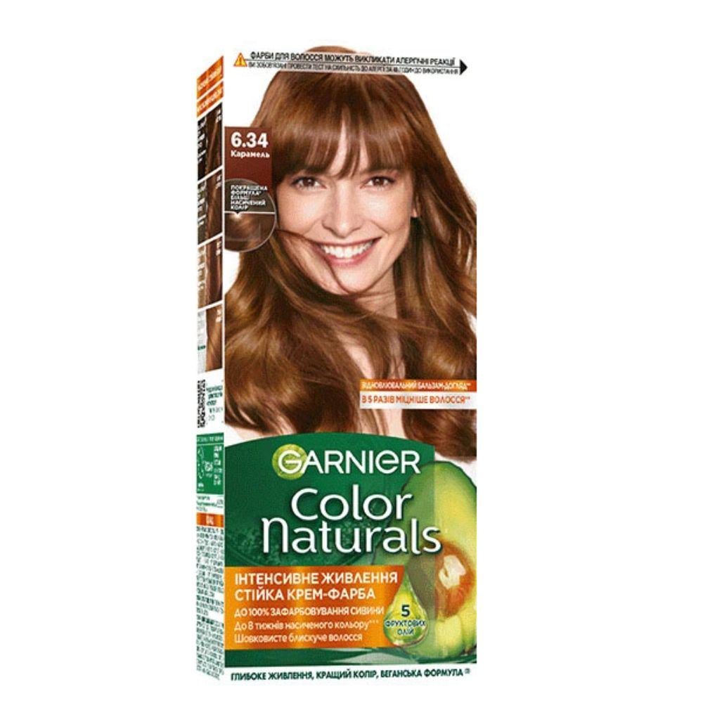 Краска для волос Garnier Color Naturals оттенок 6.34