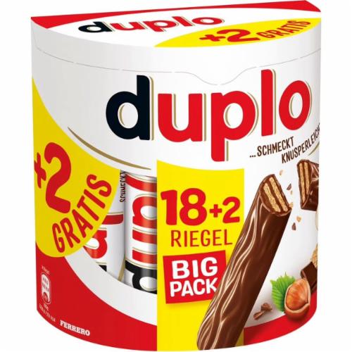 Шоколадные батончики Duplo Hazelnut 20 x 18,2 г (05865)