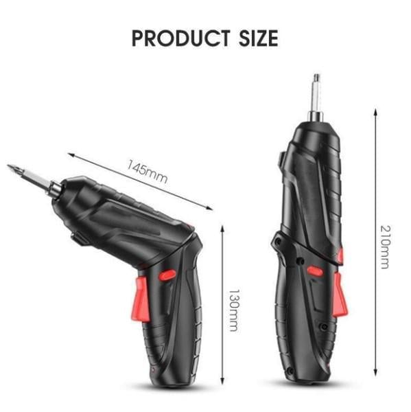 Набір універсальних інструментів дриль та шуруповерт 3.6V 1800mAh для будівельних робот (2104618477) - фото 2