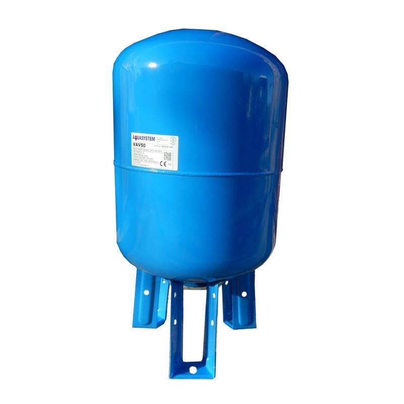 Гідроакумулятор вертикальний AquaSystem VAV 50 л (AAKVEO1BO1EA1) - фото 1