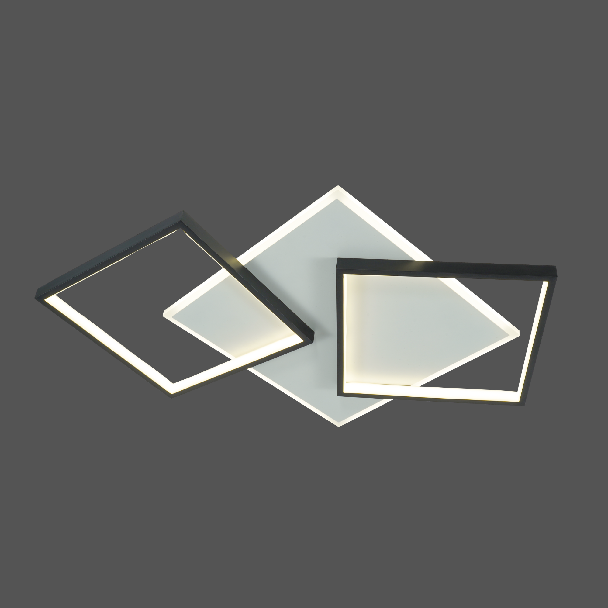 Люстра светодиодная акриловая Valeso 2023225 WT+BK