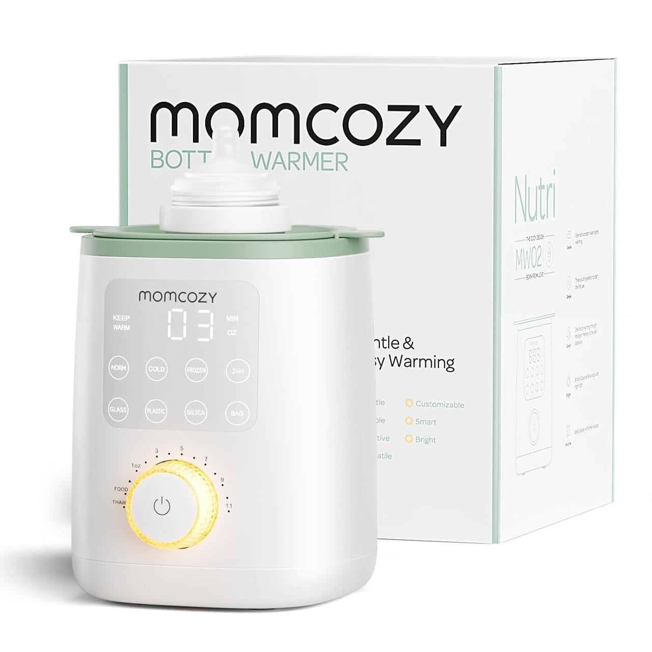 Подогреватель для бутылочек Momcozy Retain Nutrients 9в1 с ночником