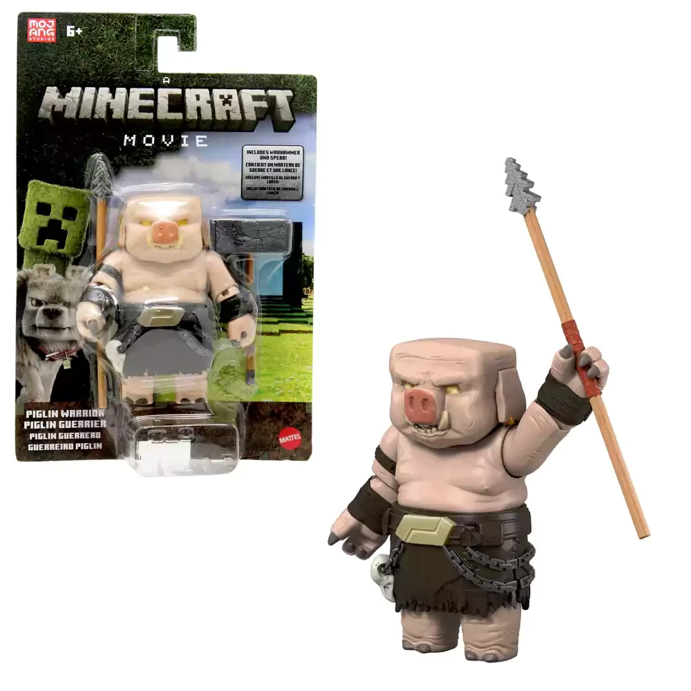 Игровая фигурка Minecraft Movie Пиглин воин (JFR62) Игровая фигурка Minecraft Movie Пиглин воин (JFR62)